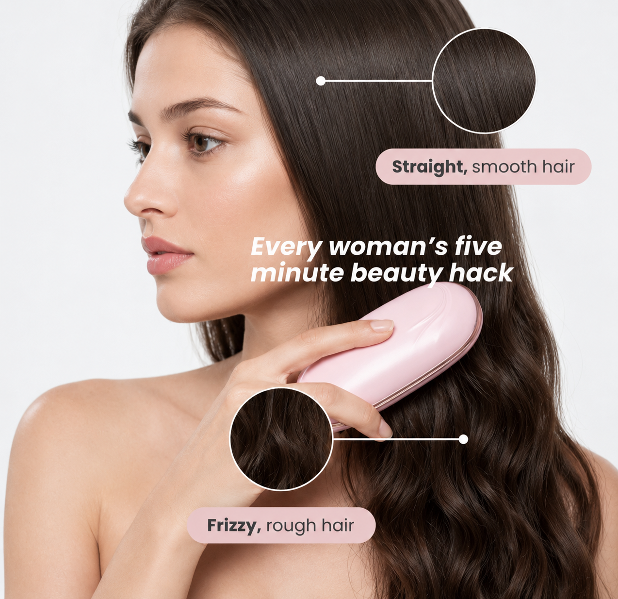 Mini Portable Hair Straightener
