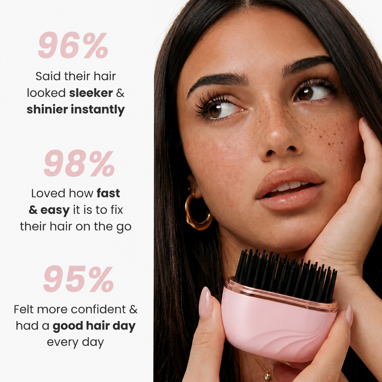 Mini Portable Hair Straightener