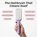 BuyMate Self Cleaning Hair Brush